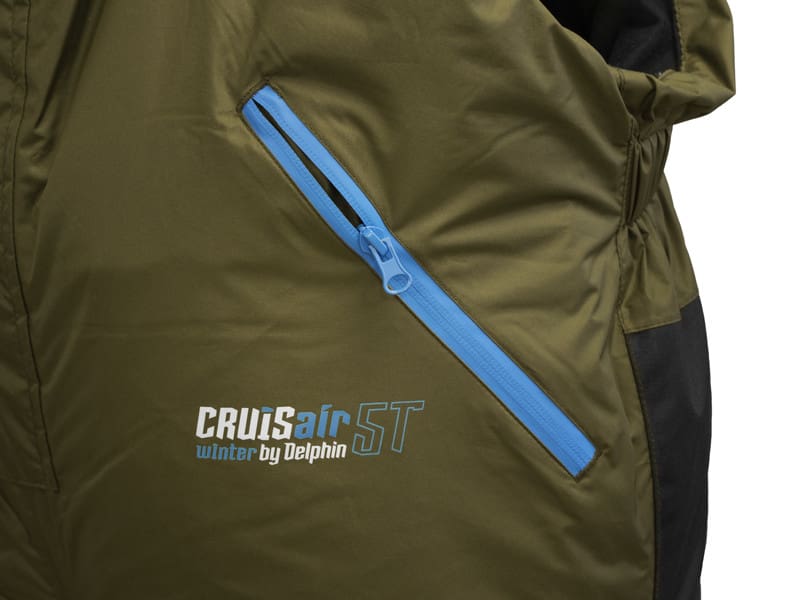 Delphin CruisAIR WINTER 5T striukė – kišenės su vandeniui atspariais užtrauktukais