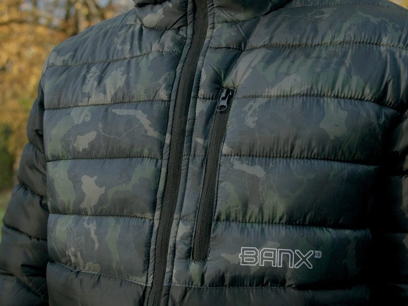 Delphin BANX striuke krutines detale su BANX logotipu