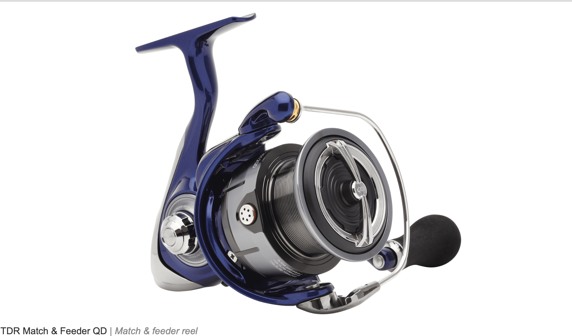 Daiwa 24 TDR Match & Feeder QD ritė iš kampo su longcast būgneliu